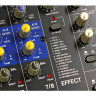Alto ZMX122FX микшер, 4 моновхода, 2 стерео, 2 AUX-шины, процессор эффектов