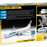 Пассажирский авиалайнер "Боинг 737-800" 1/144