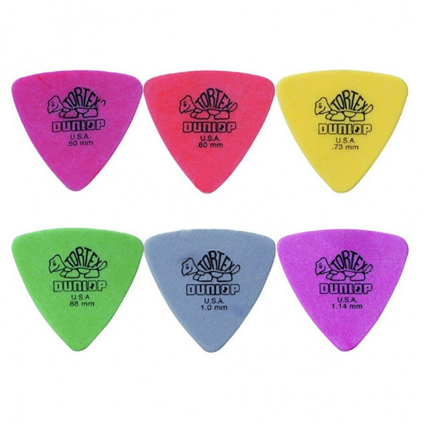 DUNLOP 4310 Tortex Triangle набор медиаторов 216 шт
