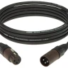 KLOTZ M1FM1K1500 микрофонный кабель MY206, бронзовые 3pin XLR Neutrik мама, папа, длина 15 м