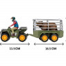 Набор фигурок MASAI MARA ММ205-021 серии "На ферме": Перевозка животных 3 пр.