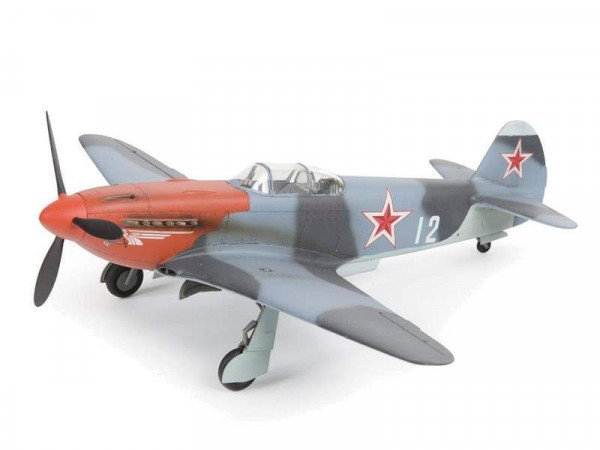 Сборная модель ZVEZDA Советский истребитель Як-3, подарочный набор, 1/48