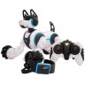 Робот собака-перевертыш SYRCAR 666-800A Stunt Dog с пультом в виде наручных часов