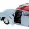 Машина "АВТОПАНОРАМА" инерц.ГАЗ-21 (такси) 1/43, в/к 14*7*5,5 см