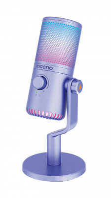 USB-микрофон Maono DM30RGB (purple) кардиоидный