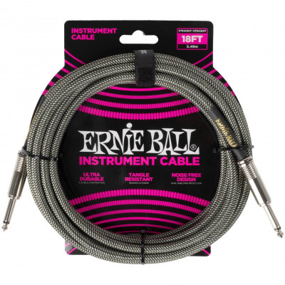 Инструментальный кабель ERNIE BALL 6433, 5.49м