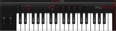 IK MULTIMEDIA iRig Keys 2 USB MIDI-клавиатура 37 уменьшенных клавиш для Mac/PC и iOS/Android