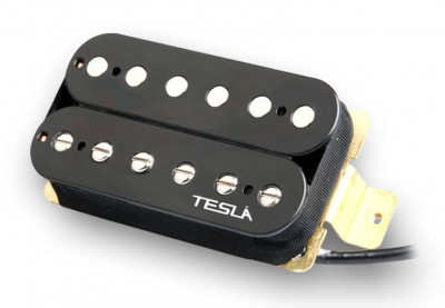 Звукосниматель Tesla PLASMA-X1/BK/NE Neck пассивный хамбакер
