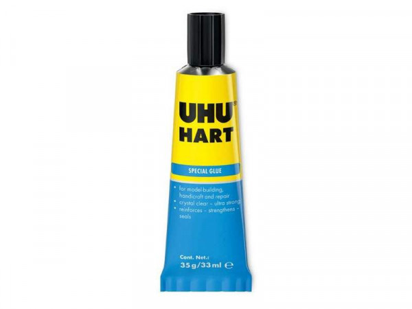 КЛЕЙ УНИВЕРСАЛЬНЫЙ ДЛЯ ПЛАСТИКОВ UHU HART 35МЛ