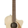 Fender Newporter Player CHP электроакустическая гитара