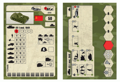 Советский тяжелый танк КВ-1 обр 1940г 1/100