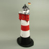 Сборная картонная модель Shipyard маяк Roter Sand Lighthouse (№46), 1/87
