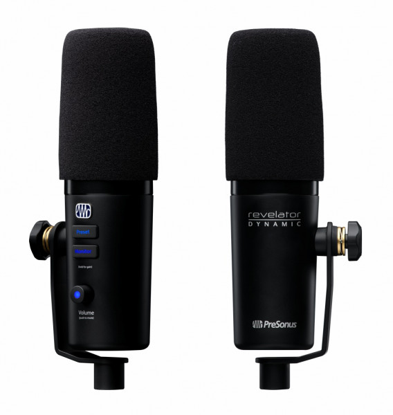 USB-микрофон PreSonus REVELATOR Dynamic с DSP настольная стойка