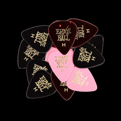 Набор медиаторов для гитары Ernie Ball P09180, 12 шт