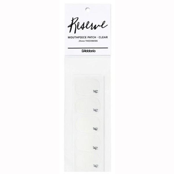 Наклейки на мундштук D`ADDARIO WOODWINDS RMP01C RICO MPC PATCH CLEAR, прозрачные