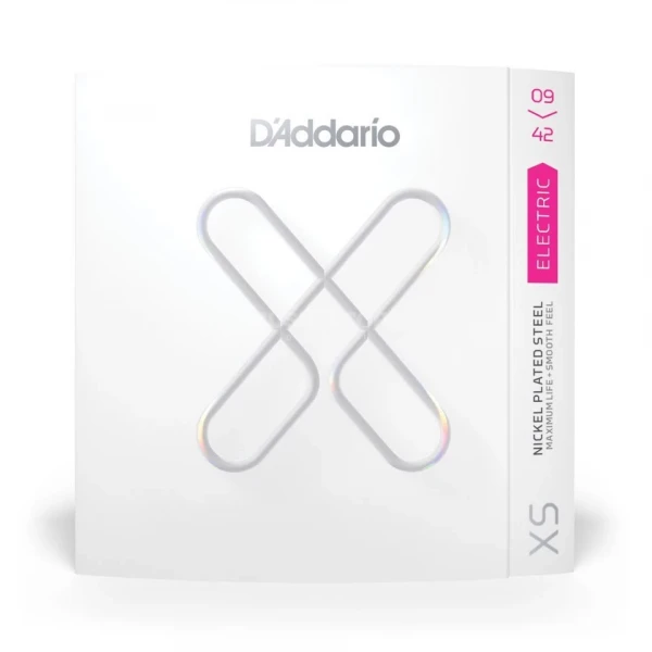Набор струн для электрогитары D'ADDARIO XSE0942 серия XS, калибр 9-42, Super Light