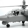 Сборная модель ZVEZDA Российский разведывательно-ударный вертолет Ка-52, 1/48