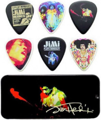 DUNLOP JН-PT04Н Band of Gypsys Pick Tin набор медиаторов в жестяном футляре