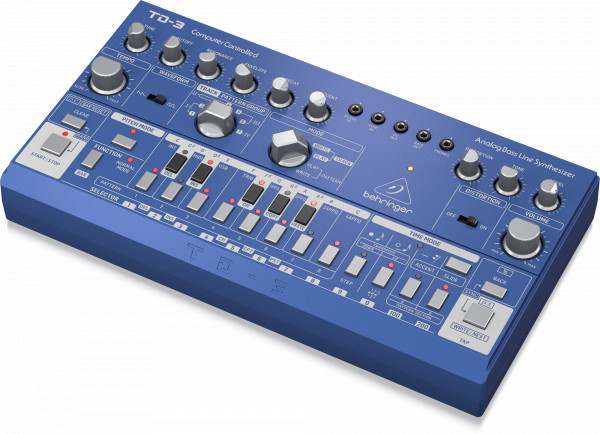 Синтезатор Behringer TD-3-BU басовый