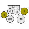 DDRUM D120B BR акустическая барабанная установка