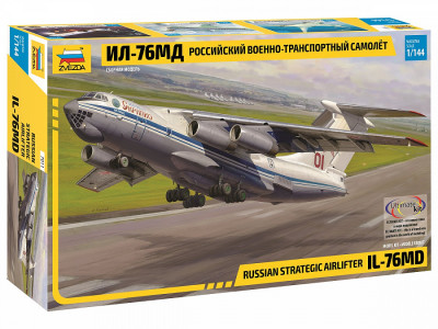 Самолёт "ИЛ-76" 1/144