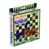 Настольная игра «Пёсики & котики» детские нарды + уголки