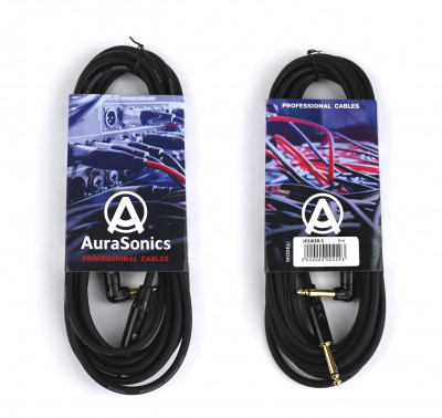Гитарный кабель угловой AuraSonics J63J63R-5