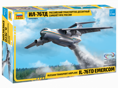 Самолёт "ИЛ-76ТД" МЧС 1/144