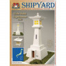 Сборная картонная модель Shipyard маяк Udo Saki Lighthouse (№63), 1/87