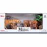 Набор фигурок животных MASAI MARA MM201-008 серии "Мир диких животных": Семья тигров, 6 пр.