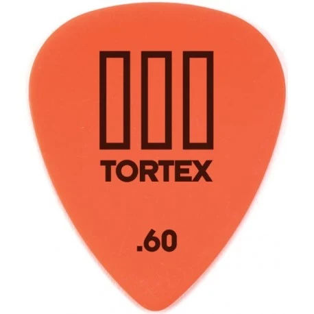 DUNLOP 462P.60 Tortex TIII набор медиаторов 12 шт