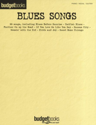 HL00311499- BUDGET BOOKS BLUES SONGS PVG SONGBOOK BK