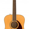 Fender PM-1E Dread Std Nat w/case OV электроакустическая гитара с кейсом