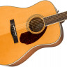 Fender PM-1E Dread Std Nat w/case OV электроакустическая гитара с кейсом