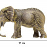 Набор фигурок животных MASAI MARA MM201-010 серии "Мир диких животных": Семья слонов, 5 пр.