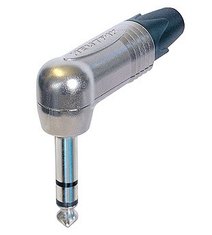 Кабельный разъем Neutrik NP3RX Jack 6.3мм TRS
