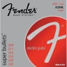 FENDER STRINGS NEW SUPER BULLET 3250L NPS BULLET END 9-42, струны для электрогитары, стальные с никелевым покрытием