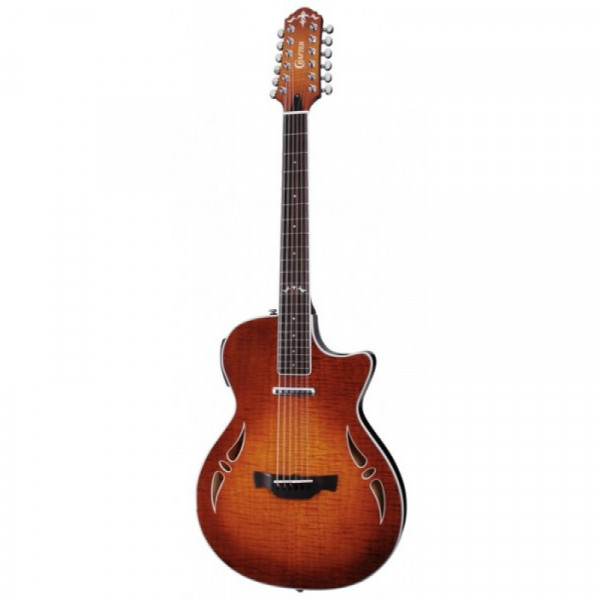 Crafter SA-12 TM VS кейс полуакустическая гитара
