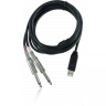 Аудиоинтерфейс Behringer LINE 2 USB линейный