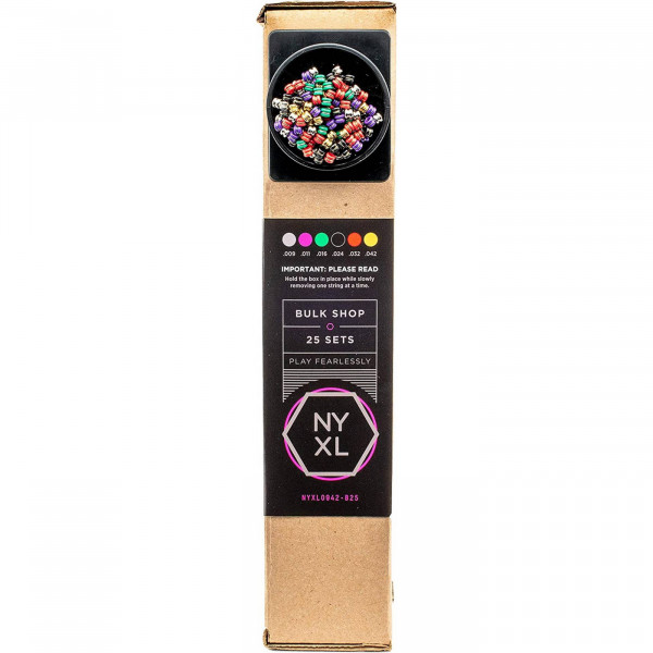 Набор из 25 комплектов струн для электрогитары D'ADDARIO NYXL0942-B25 Super Light