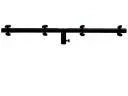 QUIK LOK S195 перекладина для крепления 8-ми световых приборов, длина 1 метр.