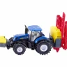 Трактор Siku 1799 New Holland с опрыскивателем Kverneland, 1/87