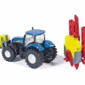 Трактор Siku 1799 New Holland с опрыскивателем Kverneland, 1/87