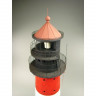Сборная картонная модель Shipyard маяк Westerheversand Lighthouse (№59), 1/87