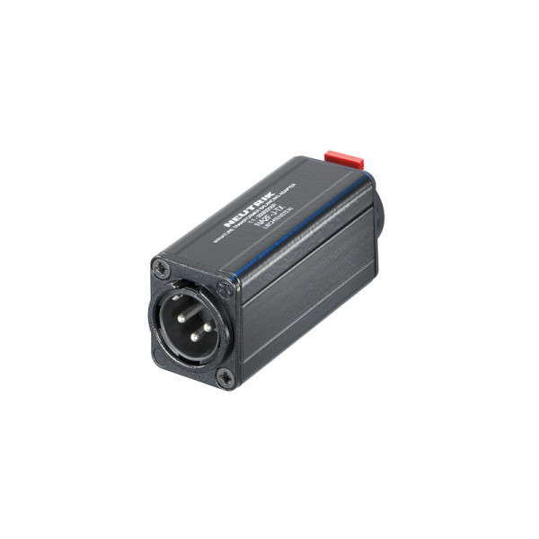 Neutrik NA2M-J-TX адаптер-переходник с трансформаторной развязкой, 1/4" TRS - XLR Male «папа»
