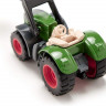 Трактор Siku 1539 Fendt 1050 Vario с фронтальным погрузчиком для захвата тюков