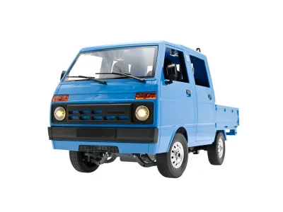 Радиоуправляемая машина WPL китайский грузовичок D-32 (синяя) 2.4G 1/10 RTR