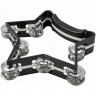 Пластиковый тамбурин Звезда EASTTOP DF104 BLACK