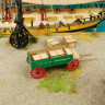 Сборная картонная модель Shipyard телега (№69), 1/72