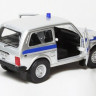 Машина Autotime "LADA 4x4" полиция 1:36